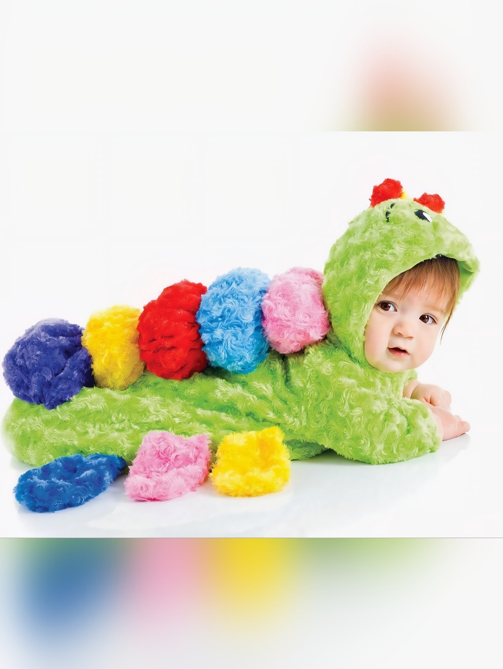 Spirit, Colorful Caterpillar Costume Baby Halloween Fancy 0-6 Months New!